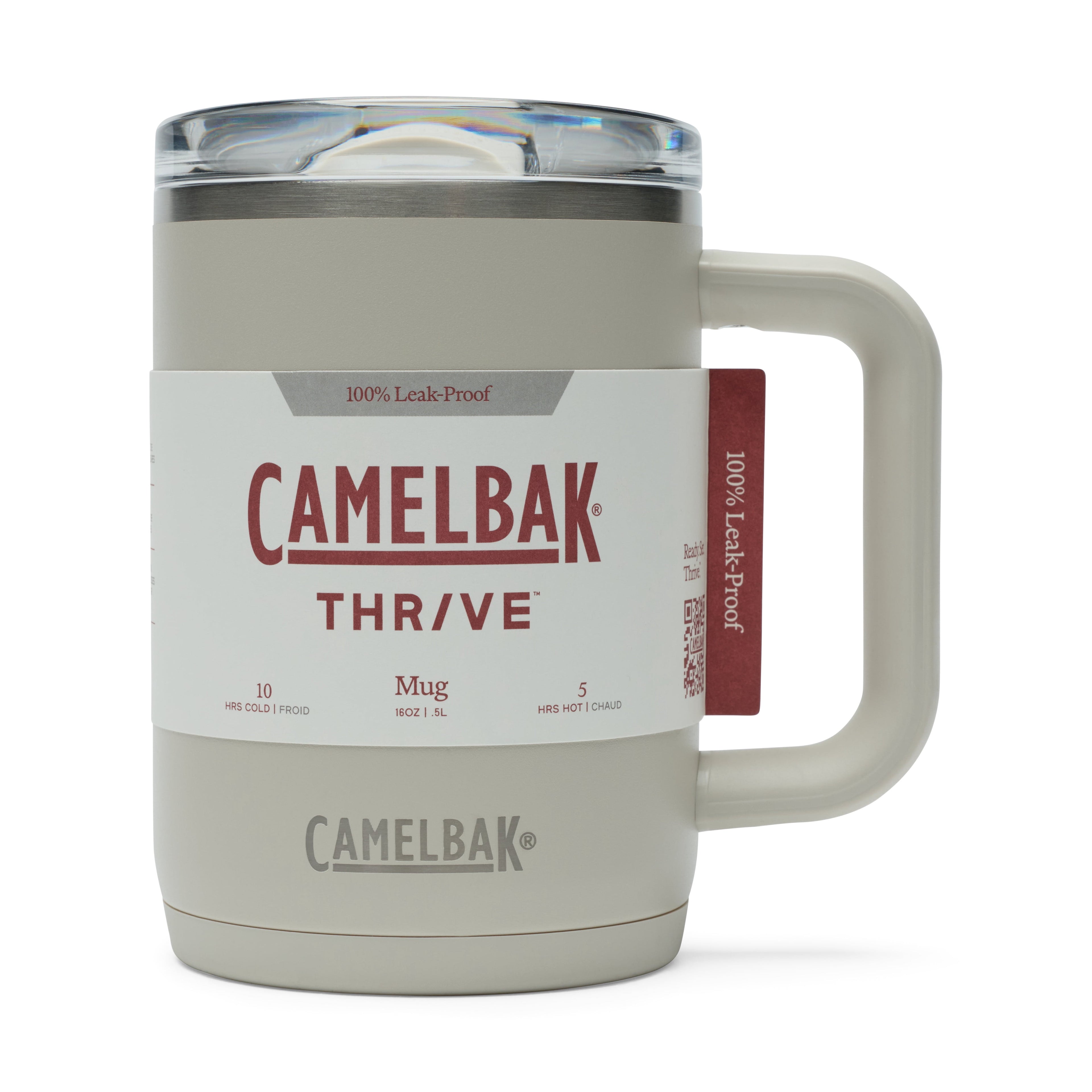 CamelBak Thrive 16oz Stainless Steel Leak-Proof Mug, Stone | 3T17