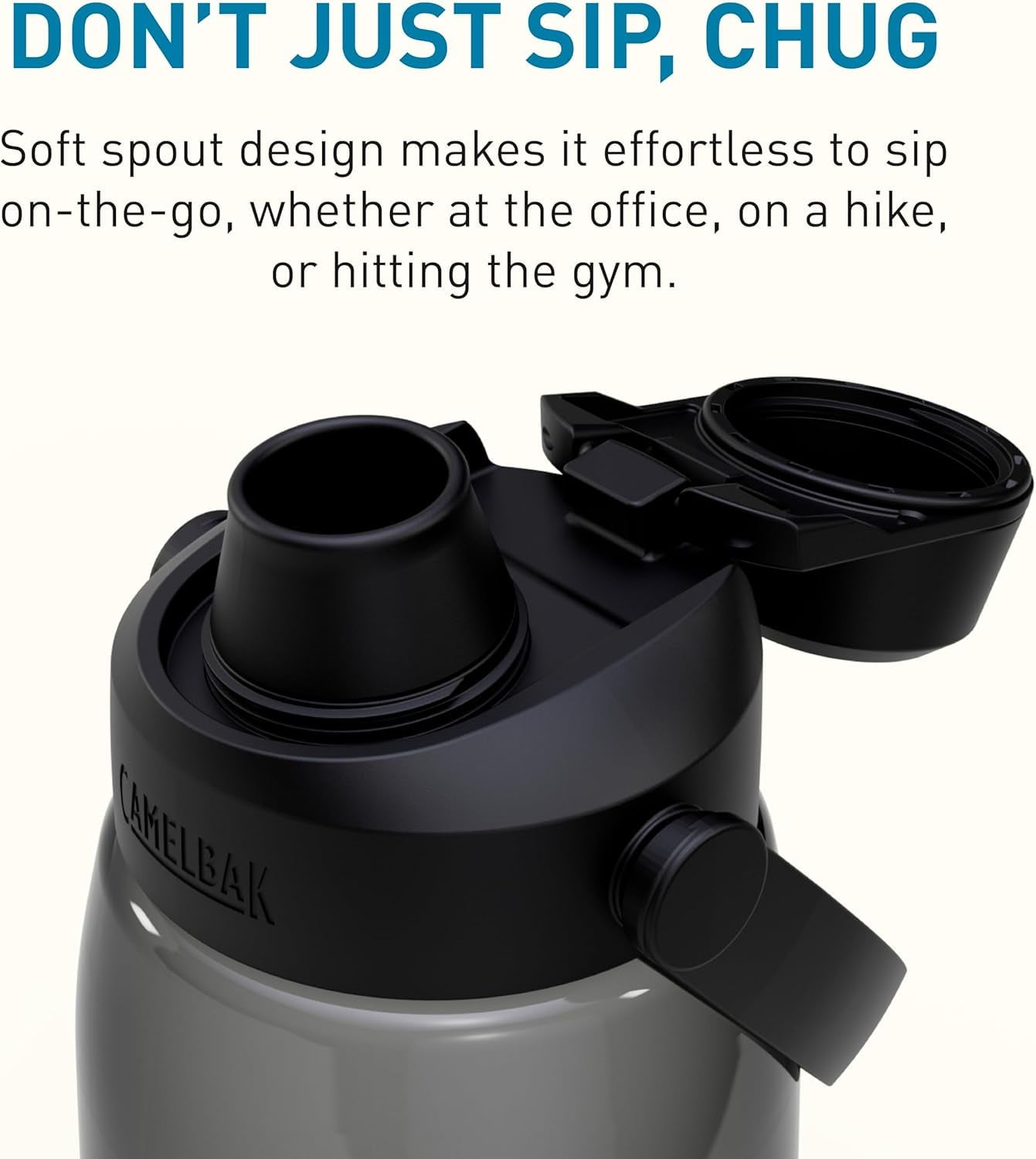 Camelbak Thrive Chug Water Bottle 32oz, Charcoal | 9ABT