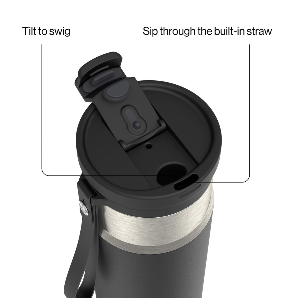 Contigo DualSip 20 oz Leakproof Insulated Water Bottle with 2-Way Lid | G5H9