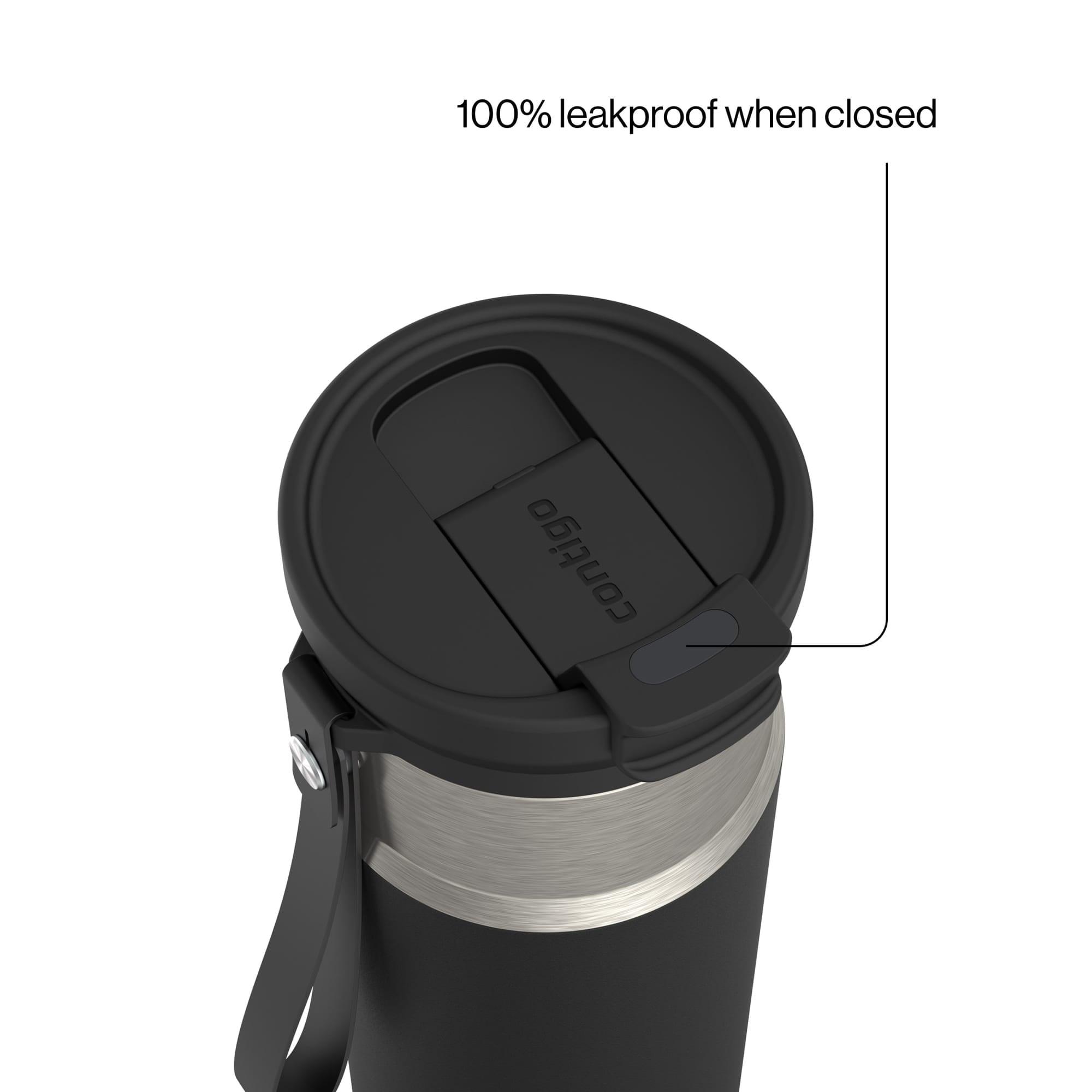 Contigo DualSip 20 oz Leakproof Insulated Water Bottle with 2-Way Lid | G5H9