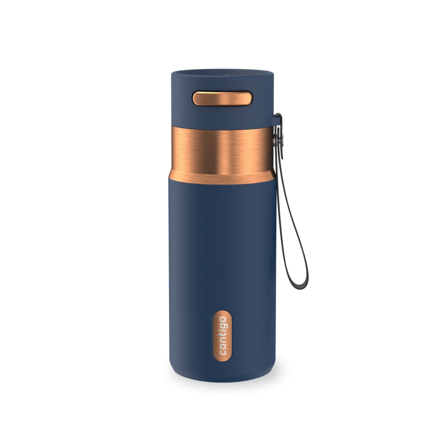 Contigo AutoSeal 16 oz Leakproof Water Bottle with Carrying Strap | 5VNL