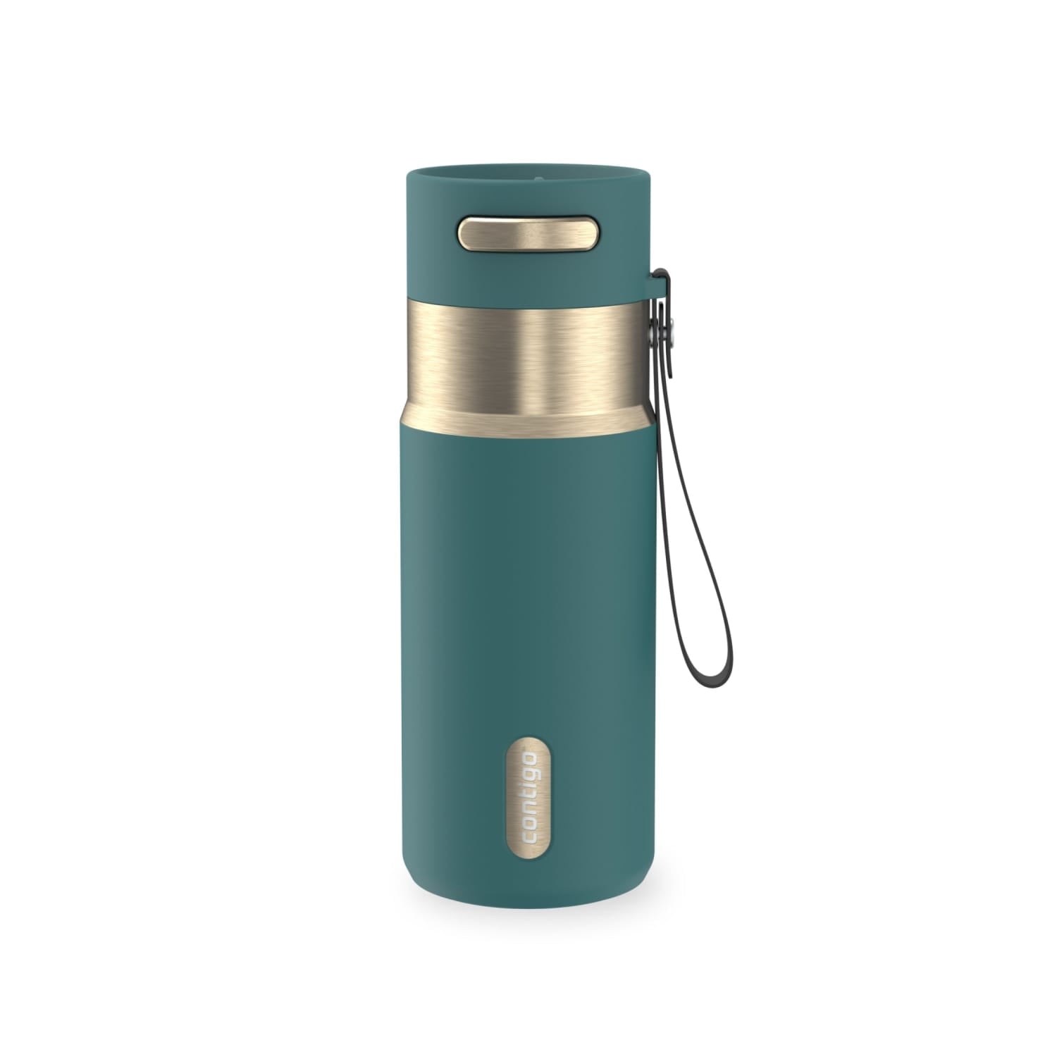 Contigo AutoSeal 16 oz Leakproof Water Bottle with Carrying Strap | 5VNL