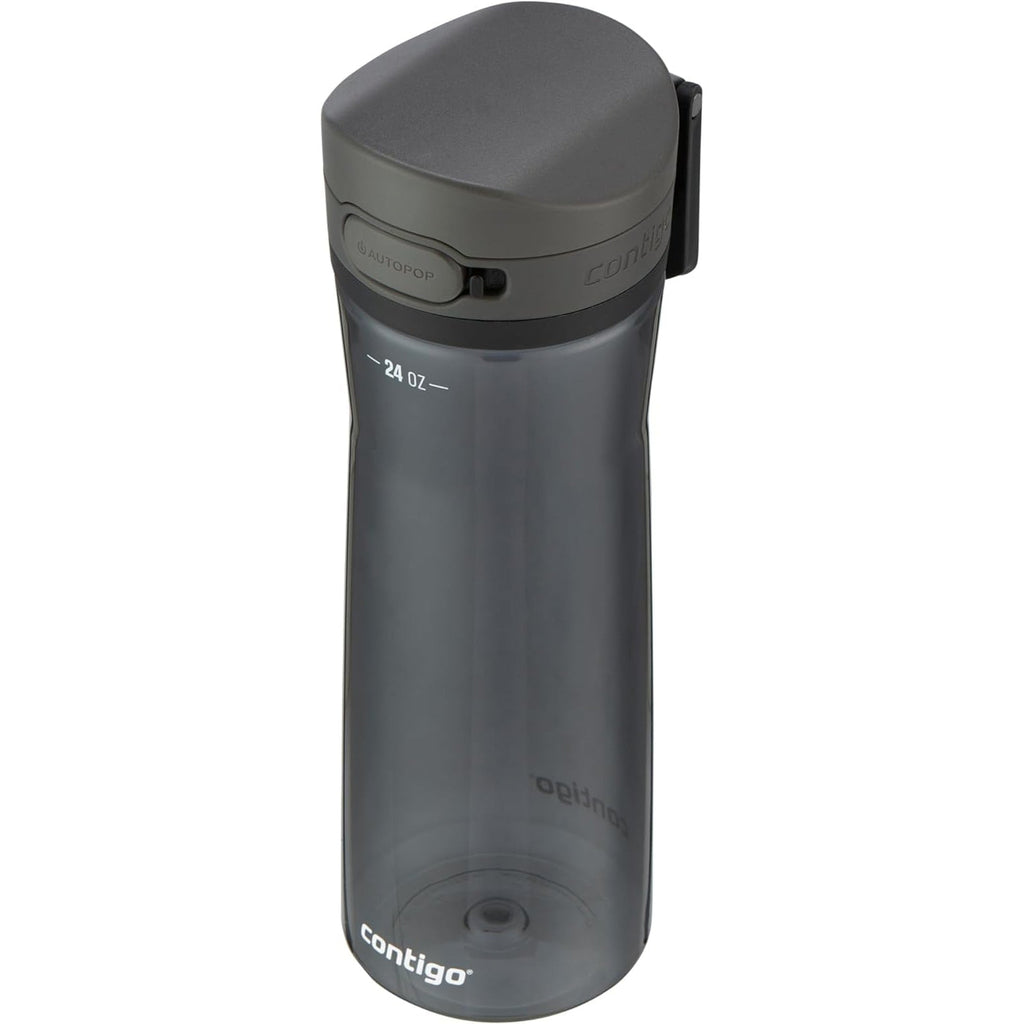 Contigo - Water Bottle with Leak-Proof and Locking Lid, BPA Free, 709ml Capacity, Black | SQWB