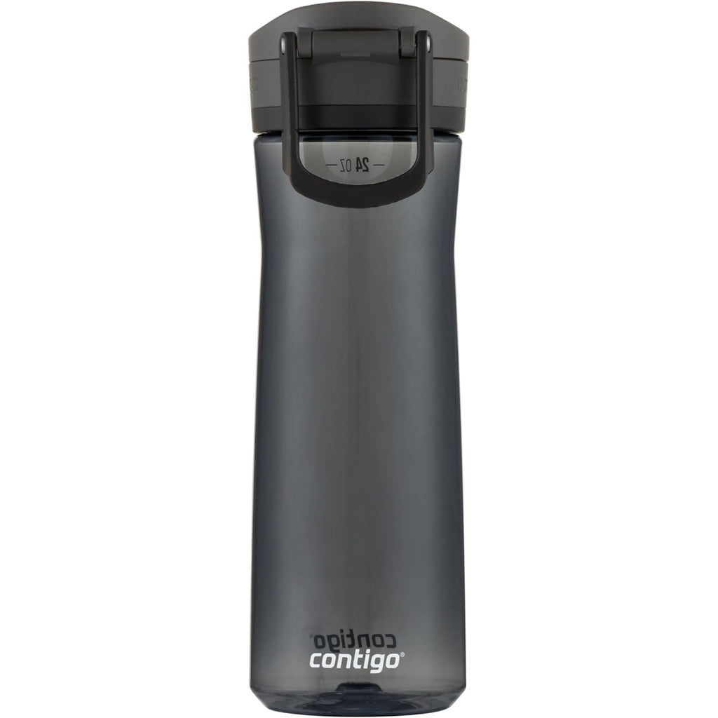 Contigo - Water Bottle with Leak-Proof and Locking Lid, BPA Free, 709ml Capacity, Black | SQWB