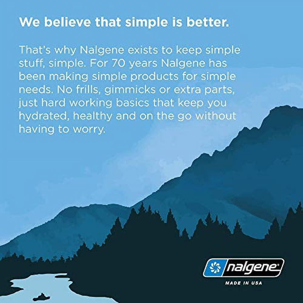 Nalgene Tritan OTF Water Bottle: 24oz, Glacial Blue | AJVZ