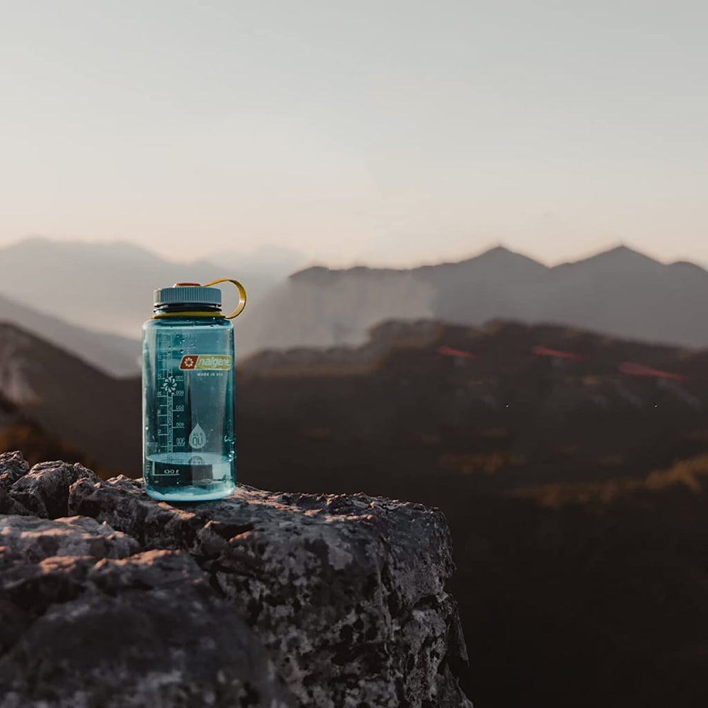 Nalgene Tritan OTF Water Bottle: 24oz, Glacial Blue | AJVZ