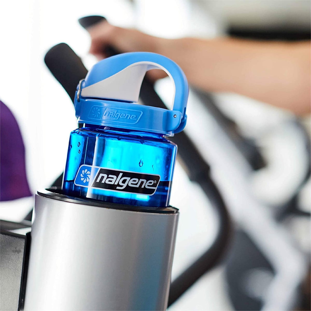 Nalgene Tritan OTF Water Bottle: 24oz, Glacial Blue | AJVZ