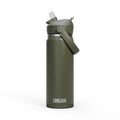 CamelBak Thrive™ Flip Straw Insulated Stainless Steel Water Bottle, 20oz, Moss | EP1V