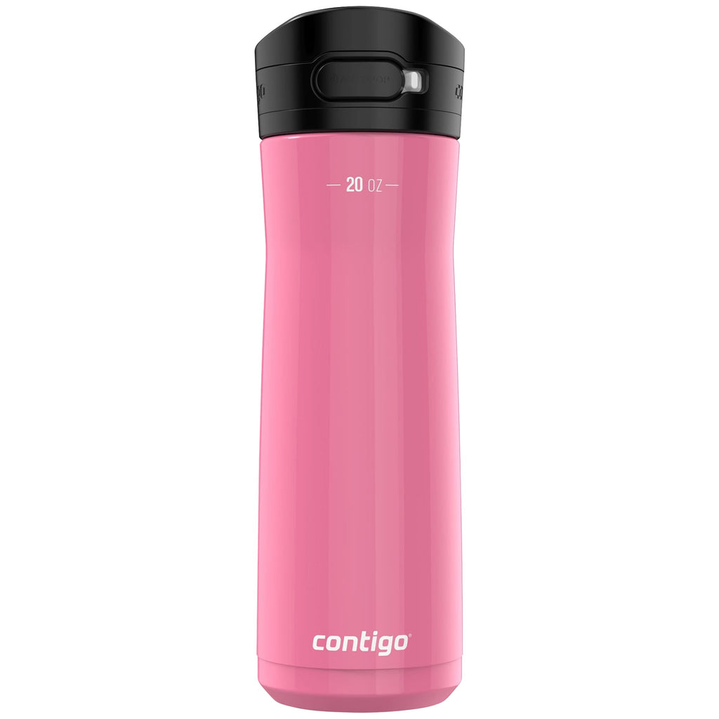 Contigo Jackson Chill 2.0 Stainless Steel Water Bottle with AUTOPOP Lid, 20 Ounces, Azalea | RFI5