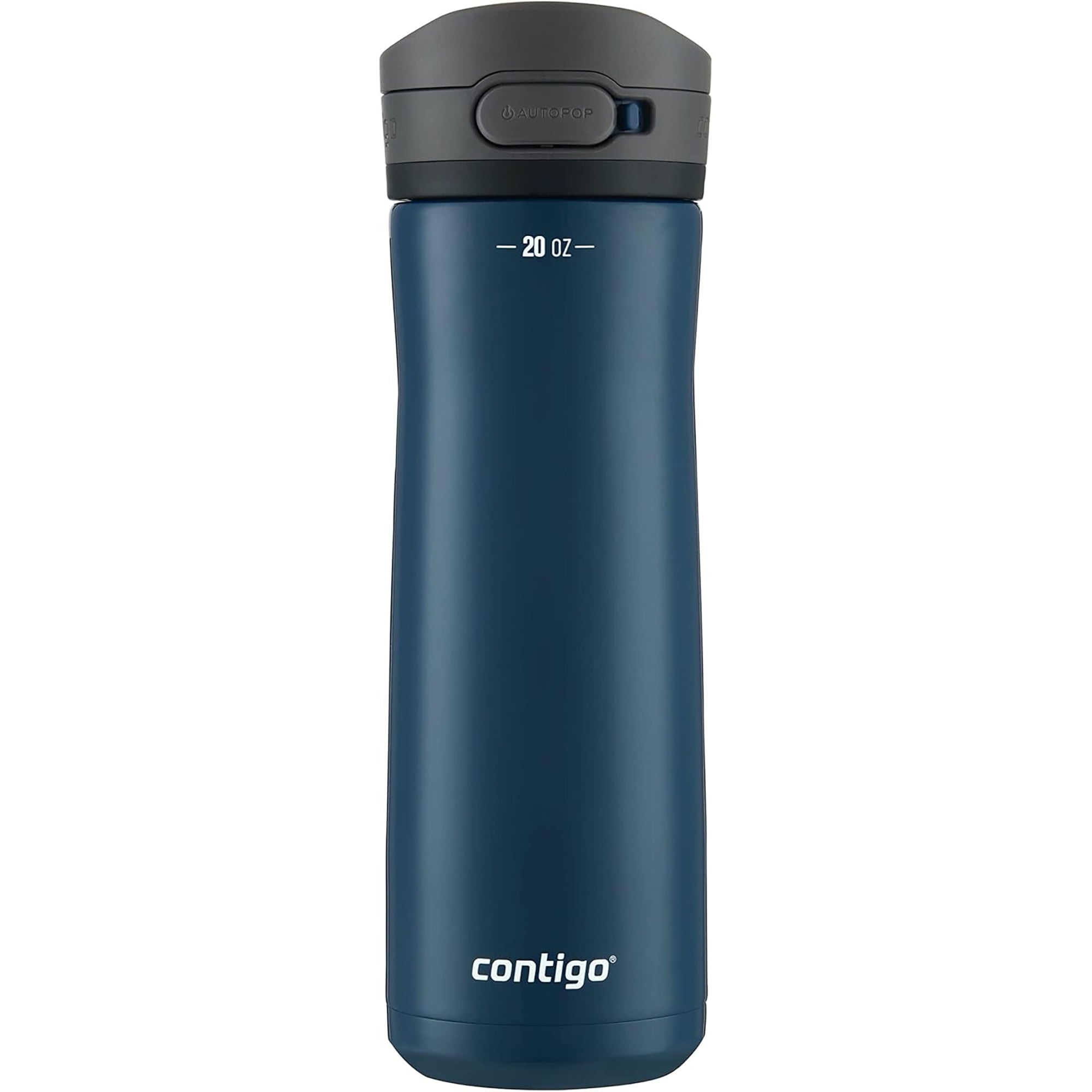 Contigo 20 oz. Jackson Chill 2.0 Water Bottle - Stainless Steel w/Licorice | 2ZGJ