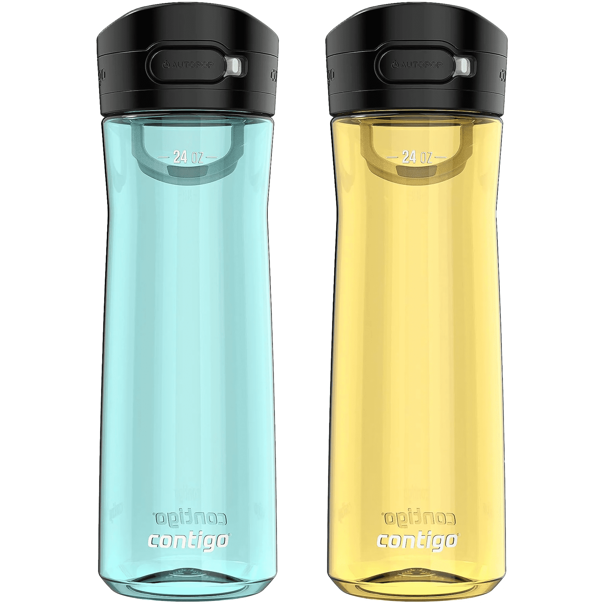 Contigo 24 oz. Jackson 2.0 Tritan Water Bottle 2-Pack - Jade Vine/Pineapple | AXSP