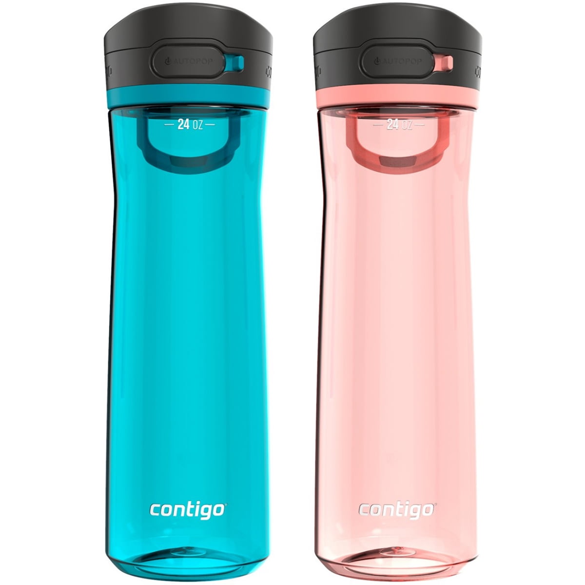 Contigo 24 oz. Jackson 2.0 Tritan Water Bottle 2-Pack - Jade Vine/Pineapple | AXSP