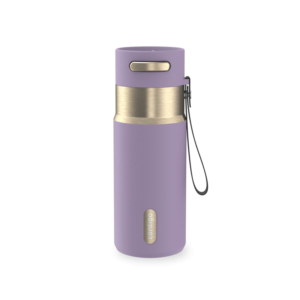 Contigo AutoSeal 16 oz Leakproof Water Bottle with Carrying Strap | 5VNL