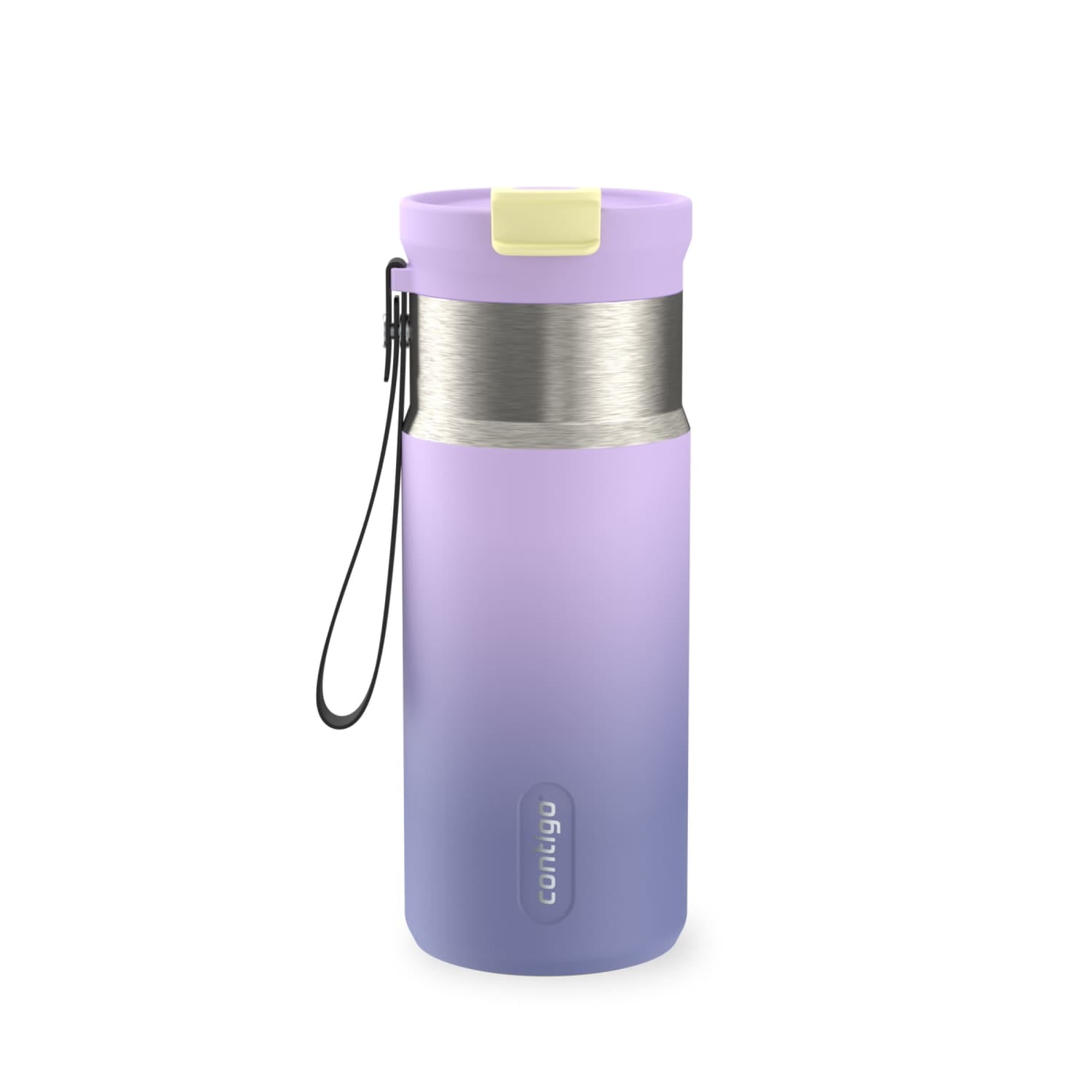 Contigo DualSip 16 oz Compact Leakproof Insulated Water Bottle with 2-Way Lid | 3BB1