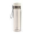 Contigo DualSip Leakproof Plastic Reusable Water Bottle with Carrying Strap, Cream/Clear, 28 oz | OMPB