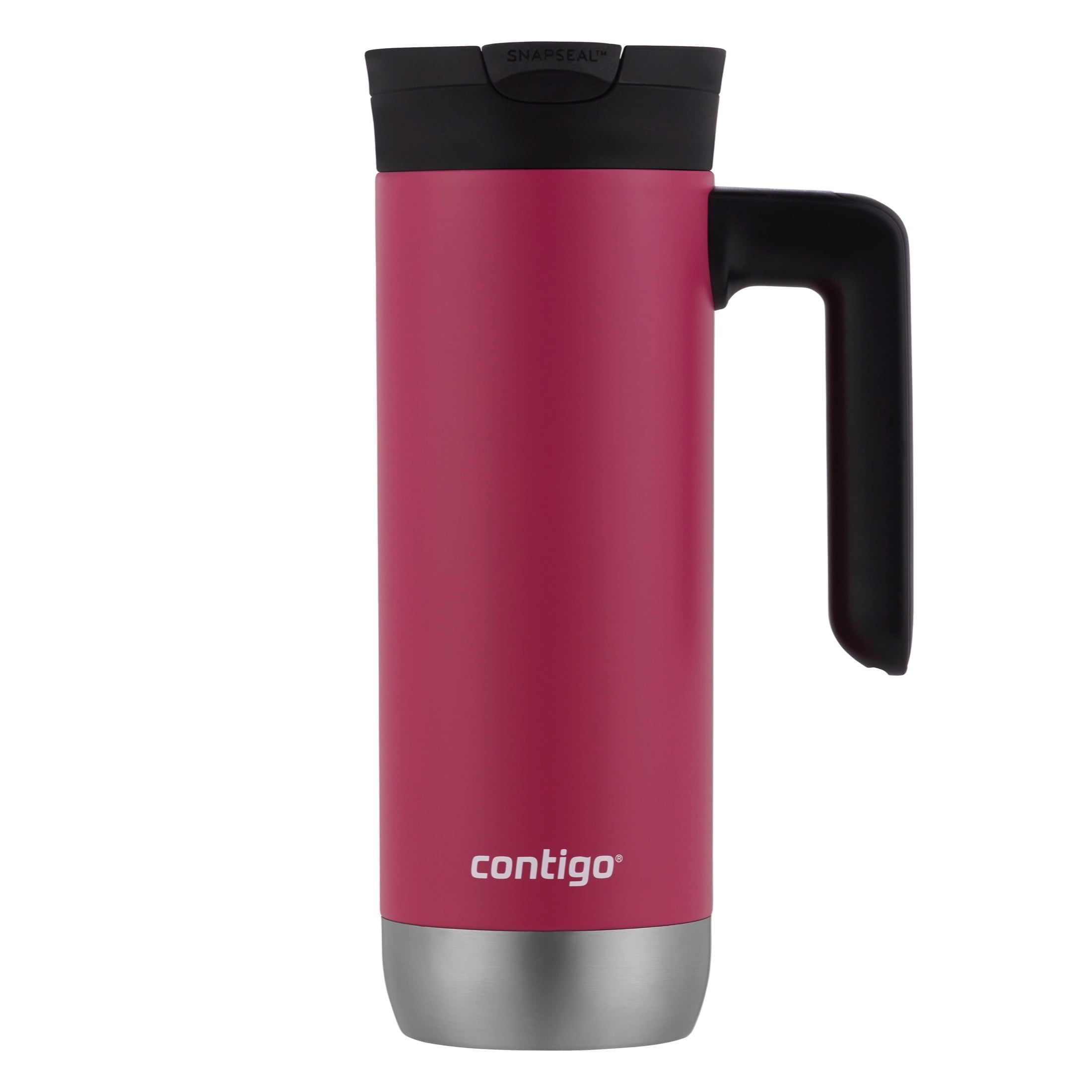 Contigo Huron 2.0 Stainless Steel Travel Mug with SNAPSEAL Lid and Handle in Black, 20 fl oz. | B8U4