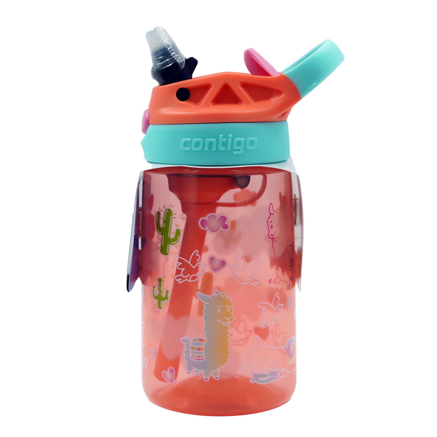 Contigo Kids Water Bottle with Redesigned AUTOSPOUT Straw, 14 oz, Grape Forest Haven | ZUNZ