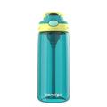 Contigo Kid's 20 oz. AutoSpout Straw Water Bottle - Juniper/Limelight | G9XM