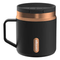 Contigo SnapSeal Leakproof Stainless Steel Reusable Travel Tumbler,Black/Bronze, 14 oz | 5QOZ