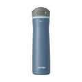 Contigo® Wells Chill Stainless Steel Filter Water Bottle with AUTOSPOUT® Straw Lid, 24 oz., Dark Ice | 2TC3