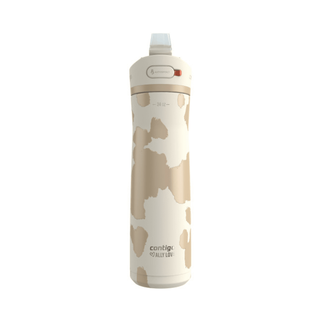 Contigo x Ally Love Ashland Chill 2.0 Stainless Steel Water Bottle with Autospout Lid, 24 oz, Oatmilk | J9EC