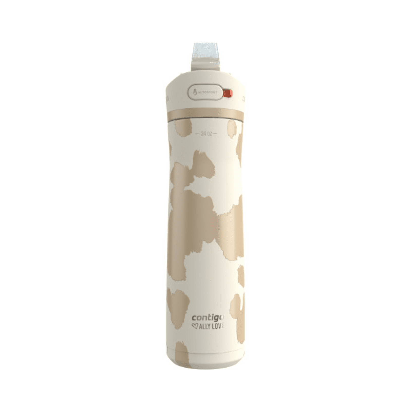 Contigo x Ally Love Ashland Chill 2.0 Stainless Steel Water Bottle with Autospout Lid, 24 oz, Oatmilk | J9EC