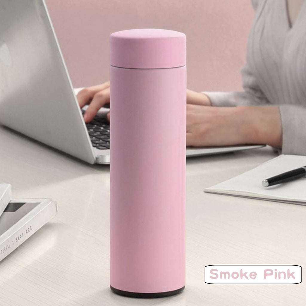 Stainless Steel Insulation Cup Cute Mini Portable Children Student Water Bottle Coffee Travel Mug LED Temperature Display Double Walled Vacuum Long Lasting Insulation | PU13