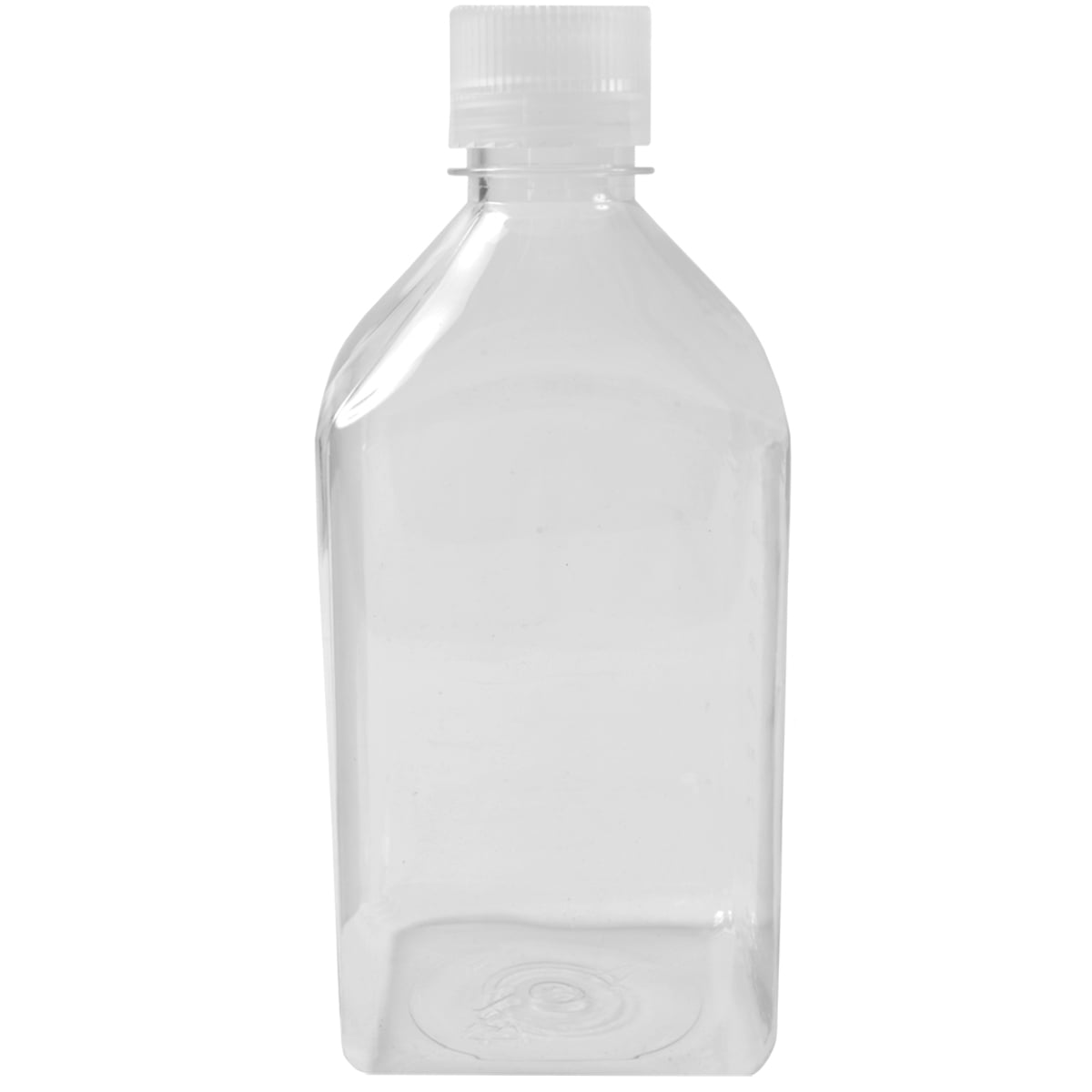 Nalgene Transparent Lexan Polycarbonate Square Storage Bottle - 8 oz. - Clear | JURV