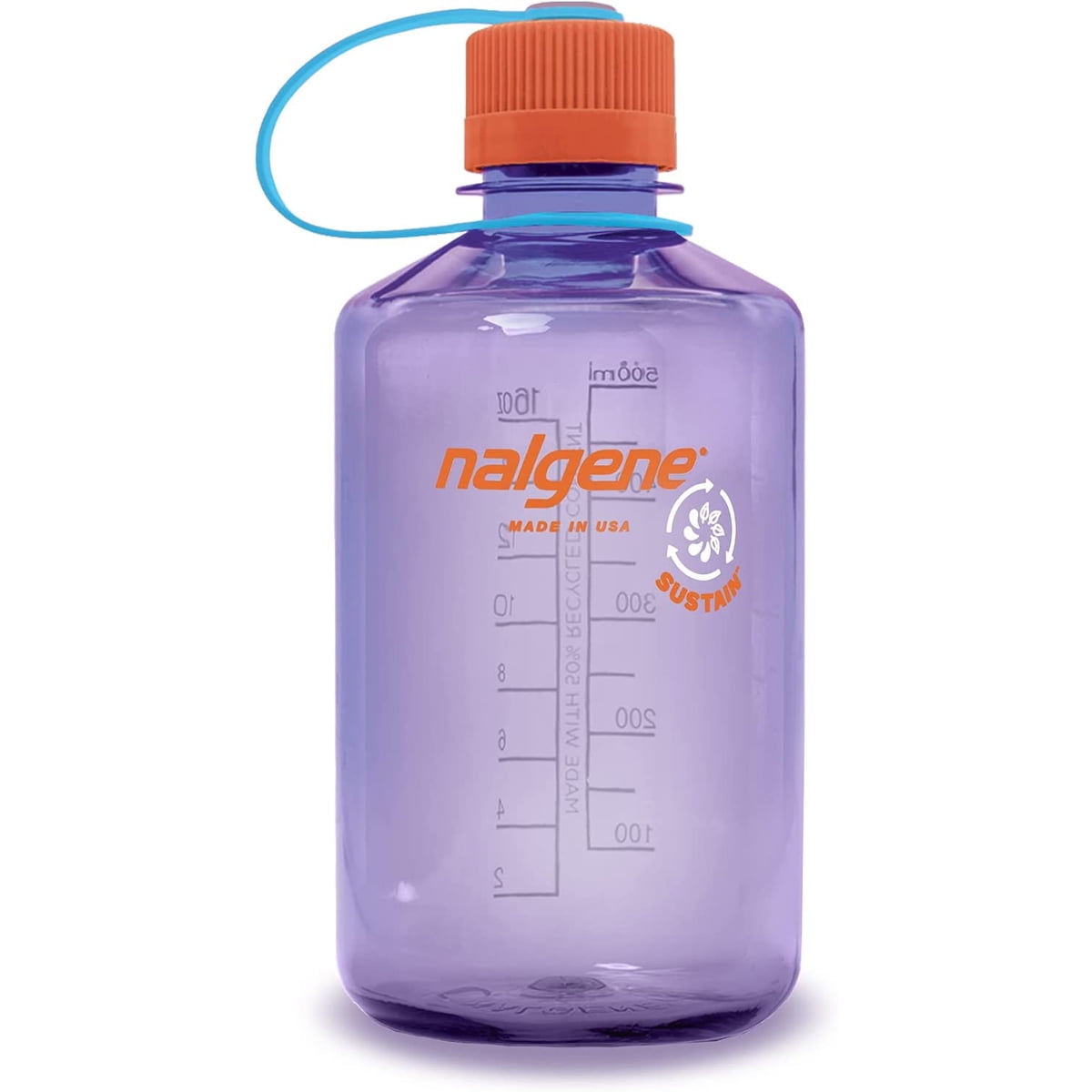 Nalgene Sustain 16 oz. Narrow Mouth Water Bottle - Cornflower Blue | 7G3R