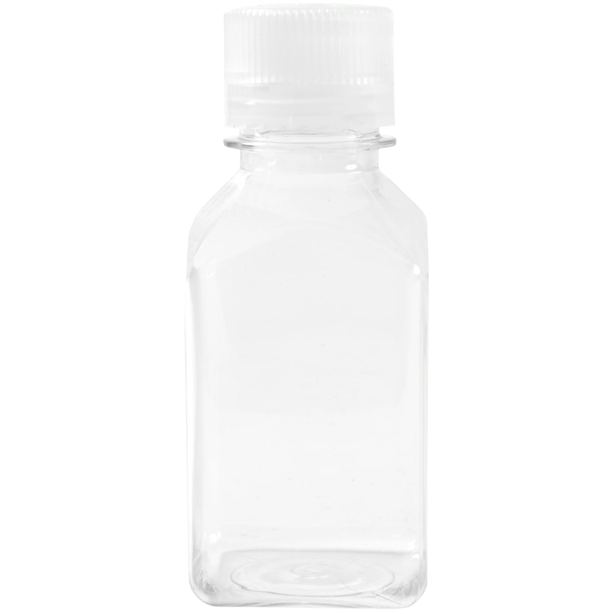 Nalgene Transparent Lexan Polycarbonate Square Storage Bottle - 8 oz. - Clear | JURV