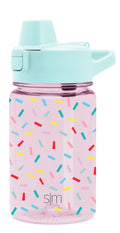 Simple Modern 12 fl oz Reusable Tritan Summit Water Bottle with Silicone Straw Lid | Birthday Cake | SS8C