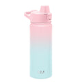 Simple Modern 18 fl oz Insulated Stainless Steel Summit Water Bottle with Covered Silicone Straw Lid | Sweet Taffy | RF72