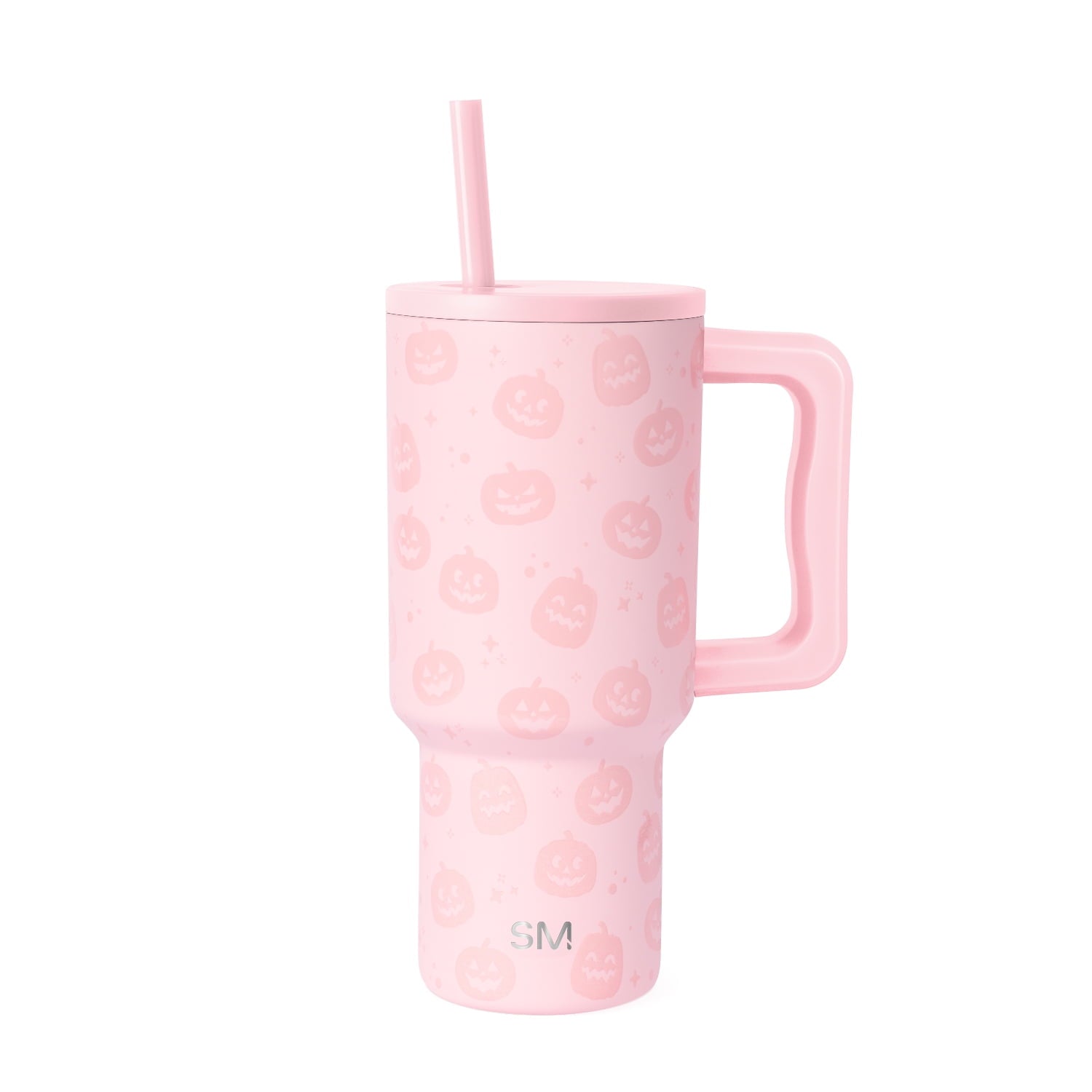 Simple Modern 30 fl oz Insulated Stainless Steel Trek Tumbler with Straw Lid | Seaglass Sage and Cream Checkmate | P40Y