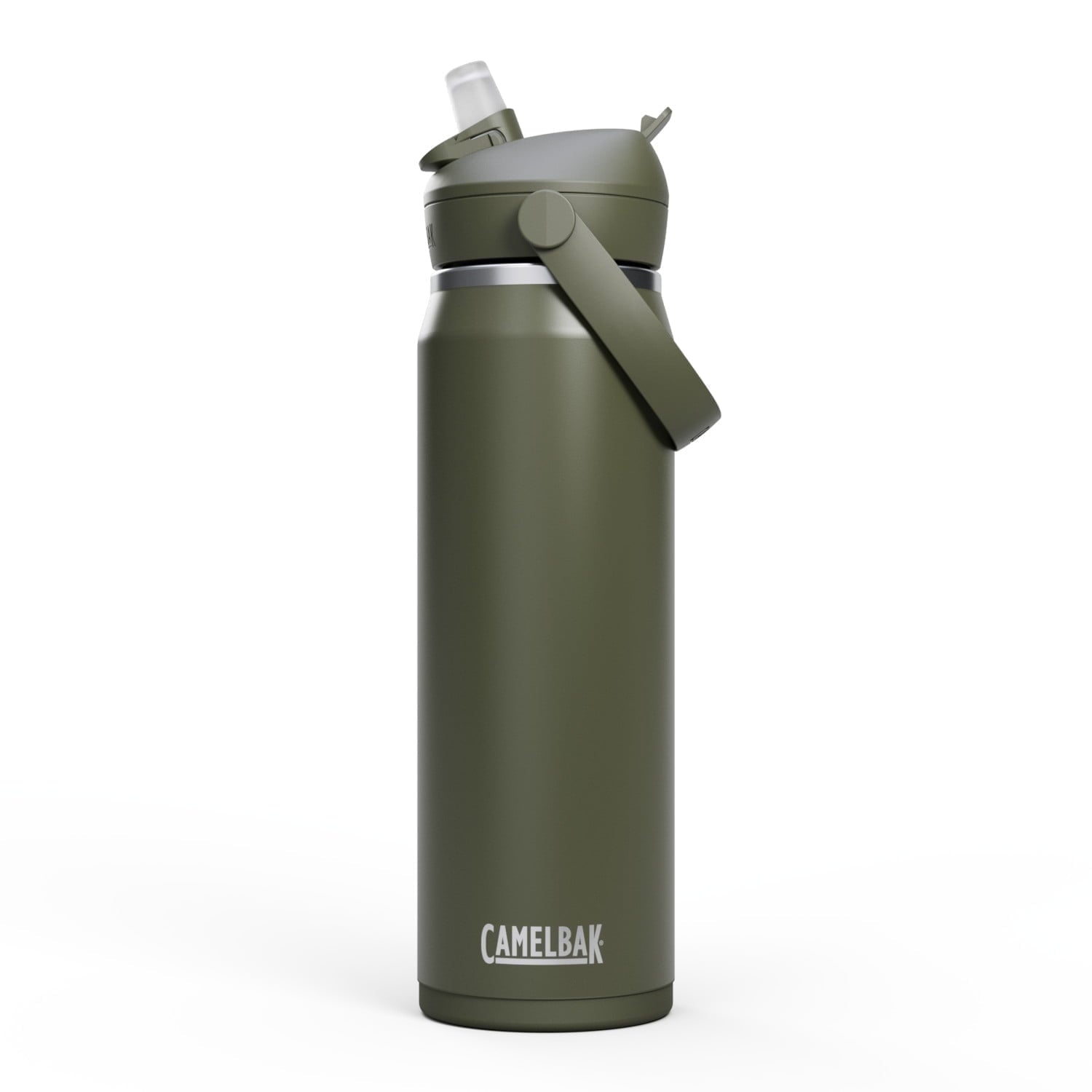 CamelBak Thrive™ Flip Straw Insulated Stainless Steel Water Bottle, 25 oz, Sierra Red | 7OB2